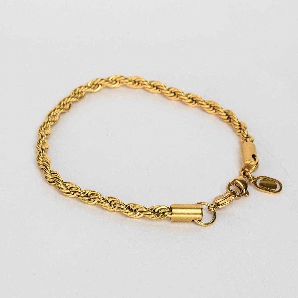 Thin Rope Chain Bracelet