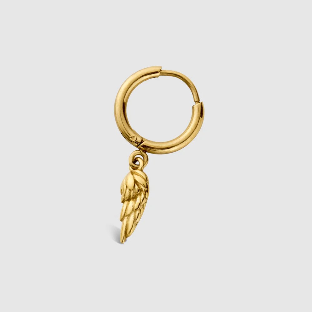 Mens on sale wing earring