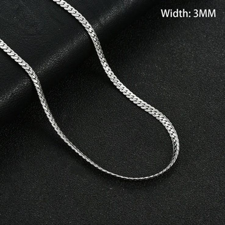 HerringBone (Silver) Chain