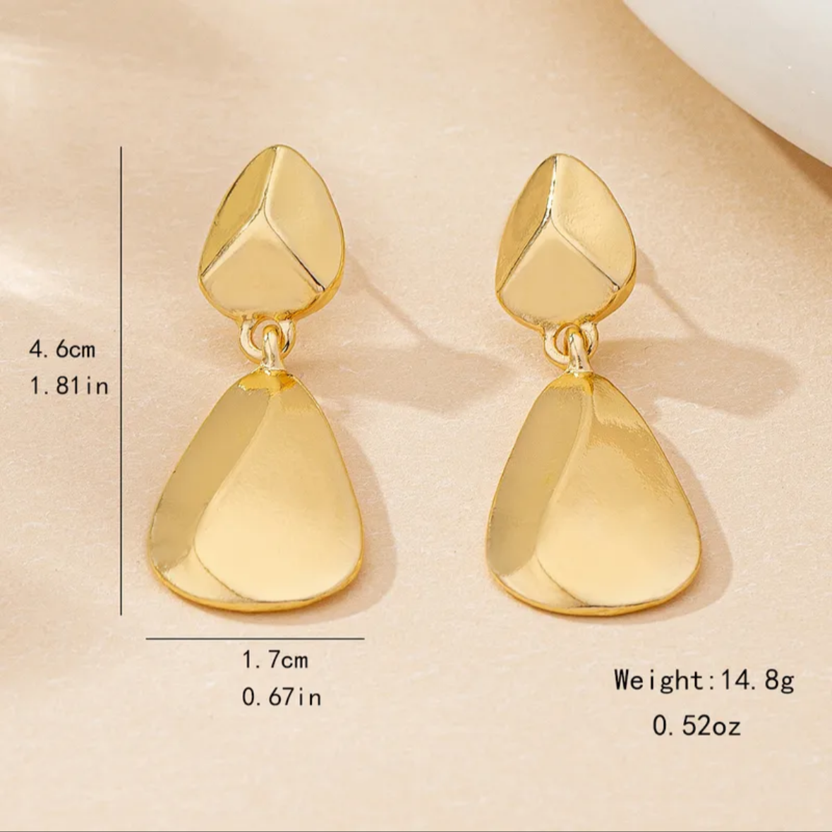 Elegant drop earrings