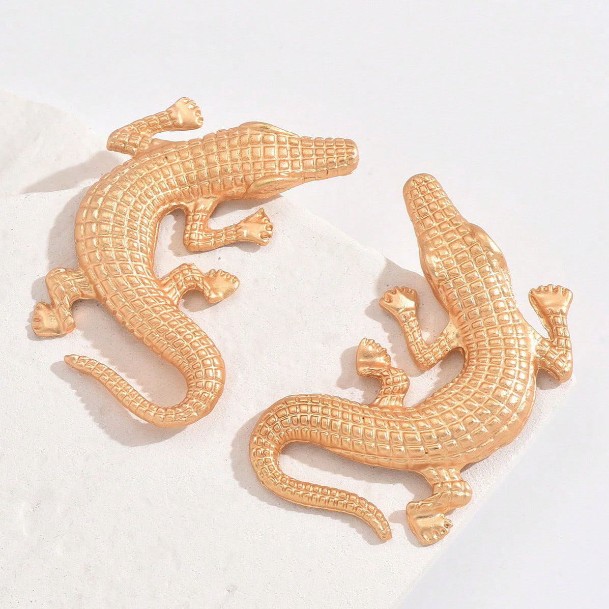 Crocodile Shape Earrings