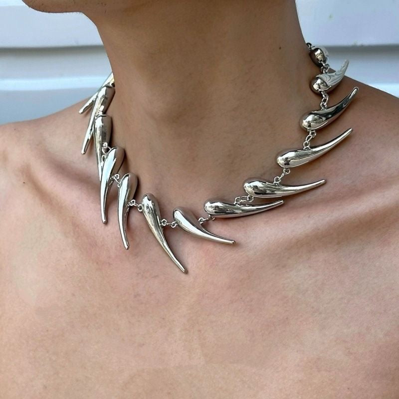 Bold Clad Necklace