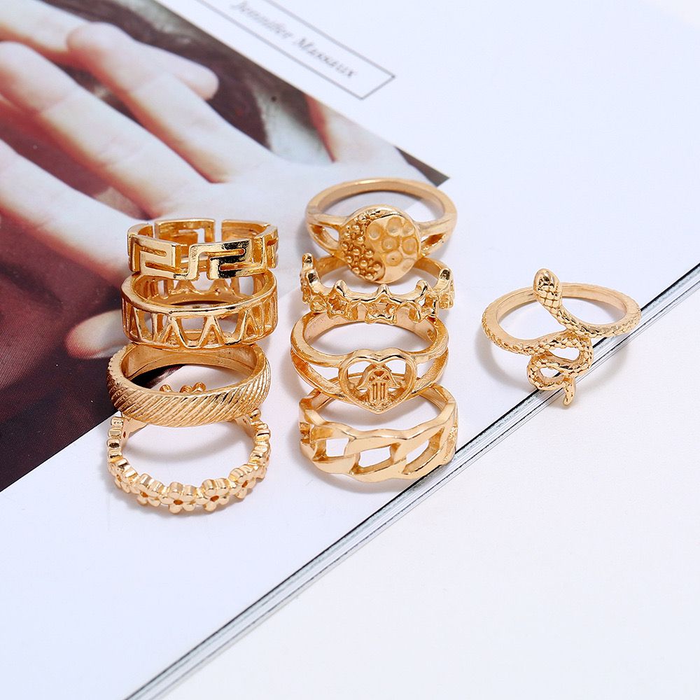 Ring Collection Set of 9