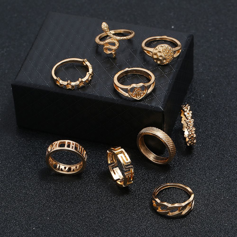 Ring Collection Set of 9