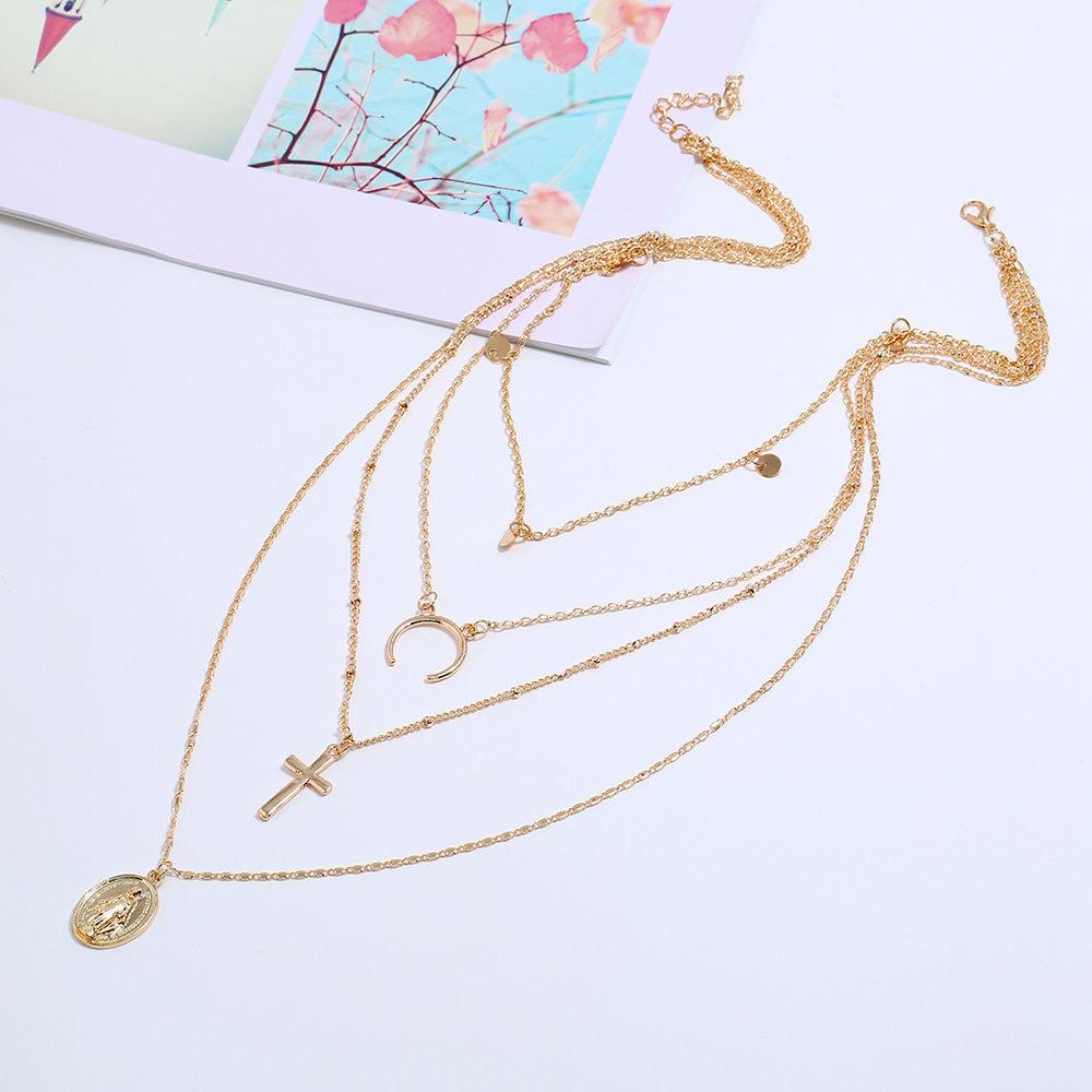 Golden Flow Necklace (4 layer)