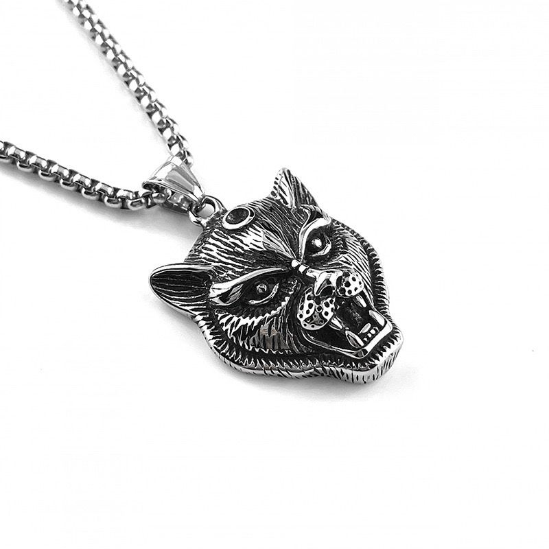 Wild Spirit Leopard (Pendant + Chain)