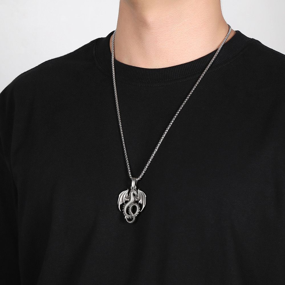 Dragon Wings (Pendant + Chain)