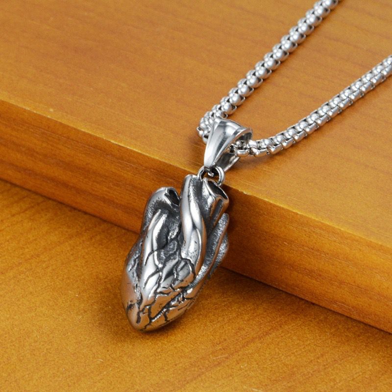 Eternal Heart Charm (Pendant + Chain)