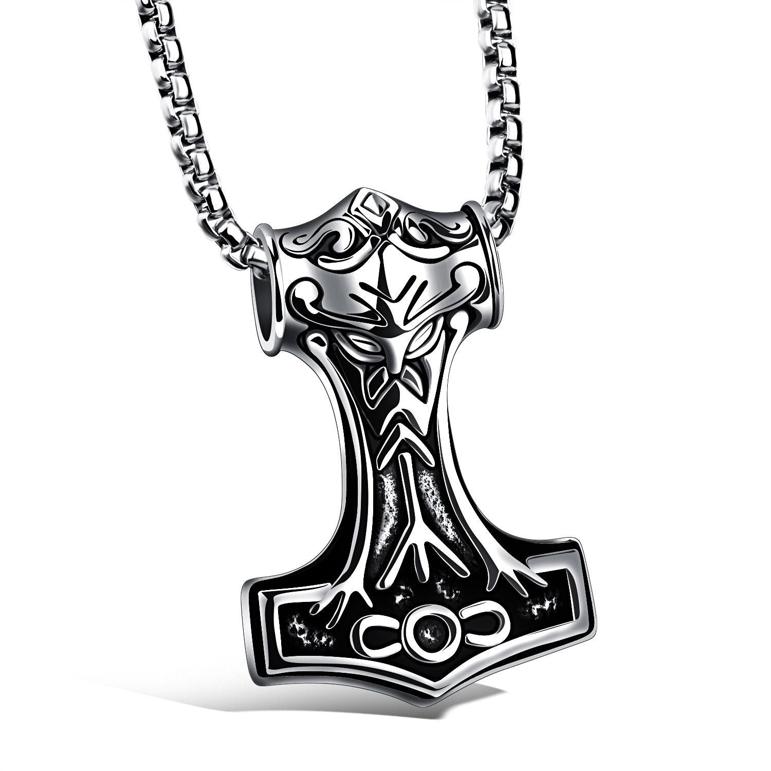 Thor Hammer (Pendant + Chain)