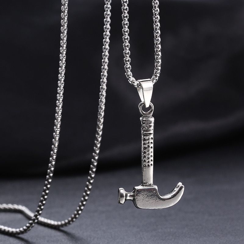 Thunder strike Hammer (Pendant + Chain)