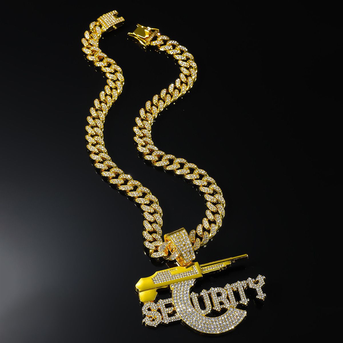 Security Gun (Pendant + Chain)