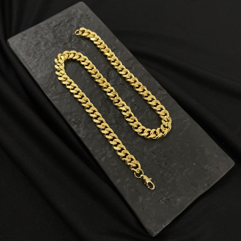 Royal Cuban Chain (18K Gold Plating) - 10 MM