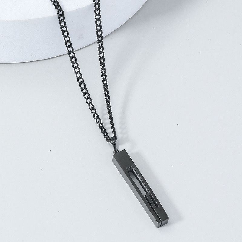 Classic Rectangle (Pendant + Chain)