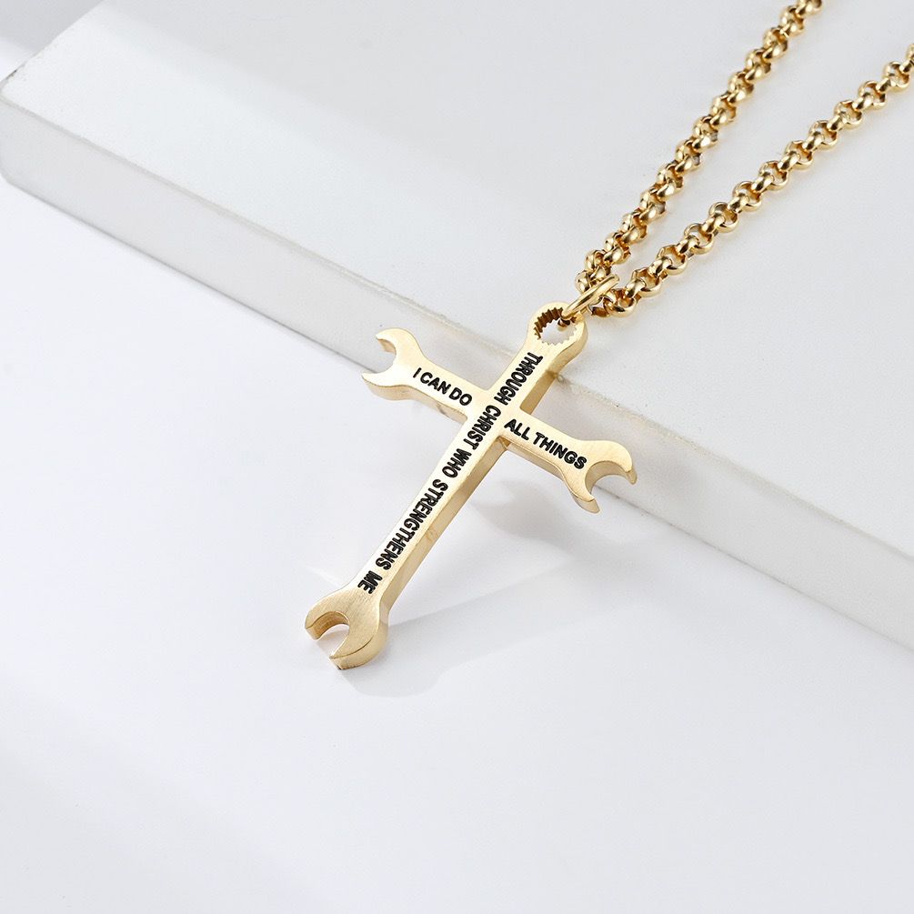 Cross Tool ( Pendant + Chain )