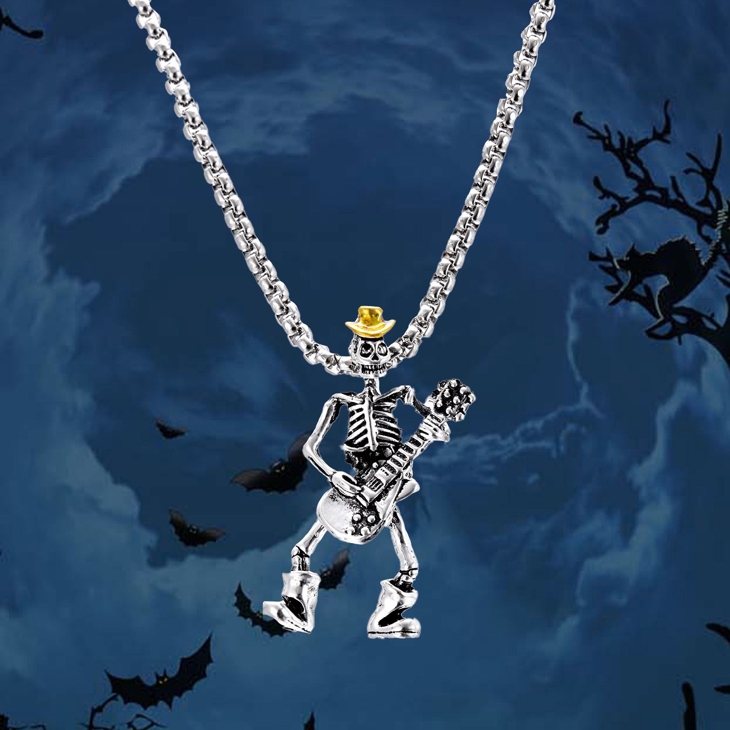 Rock ‘n’ Roll Reaper ( Pendant + Chain)