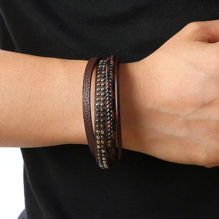 Men's Leather Bracelet