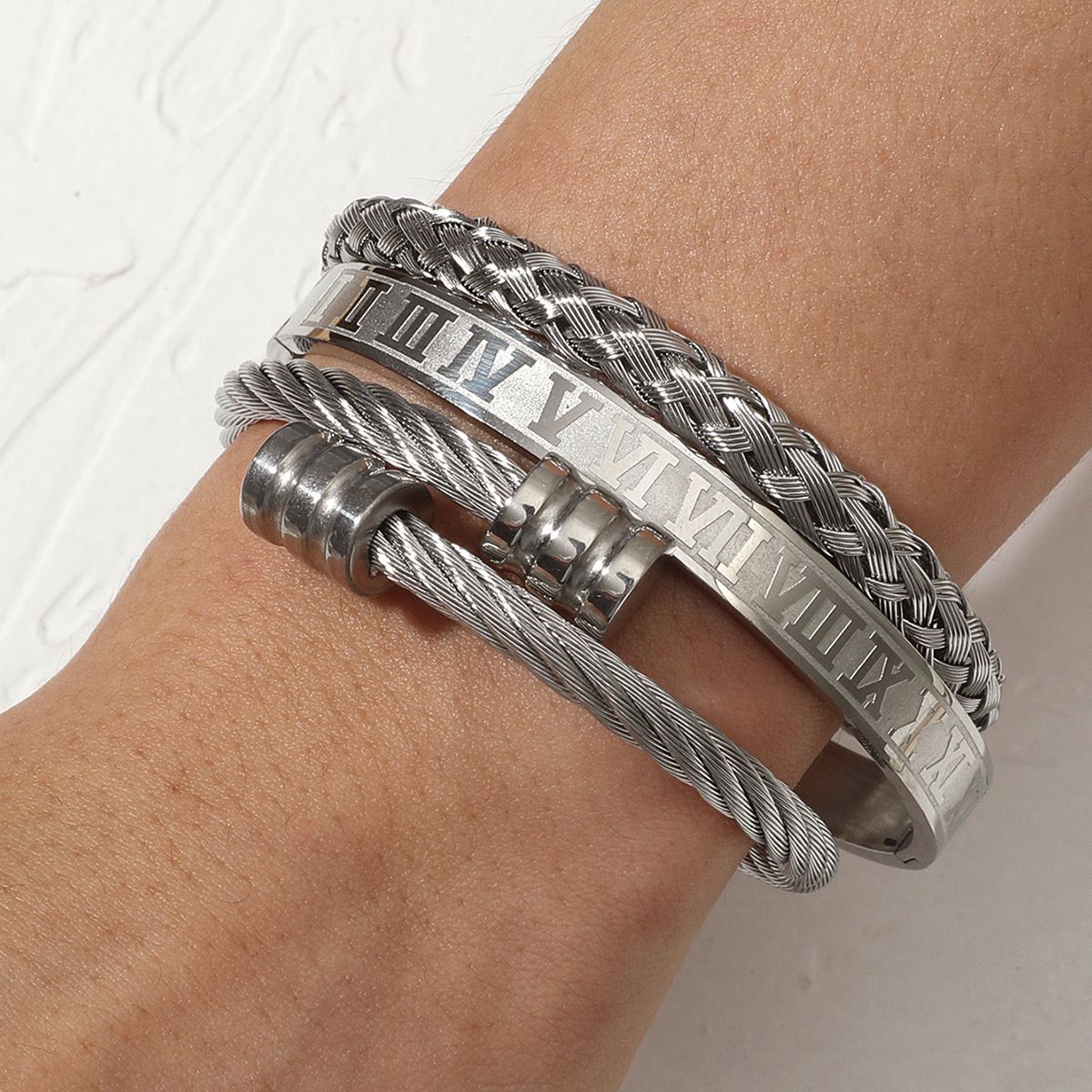 ROMAN LUXURY BRACELET (SET OF 3)