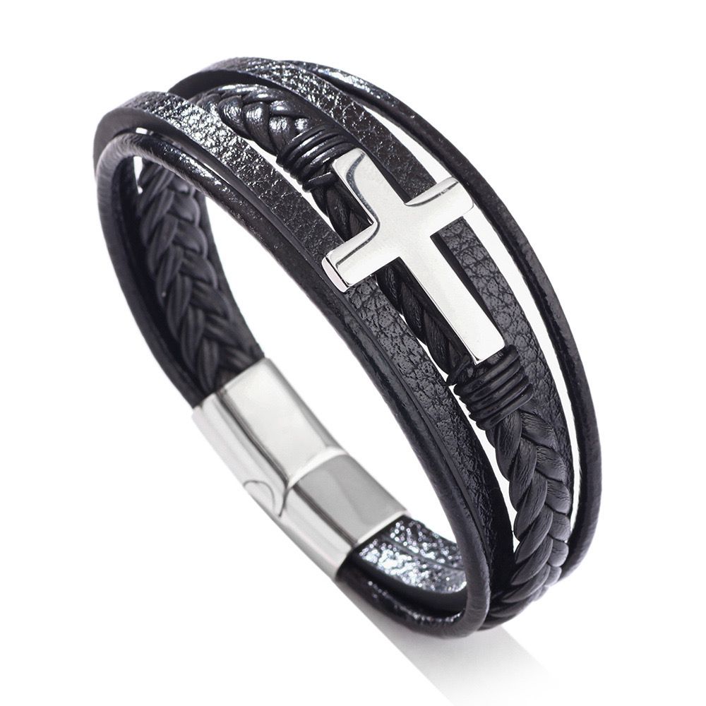 Five-Layer Fusion Leather Bracelet