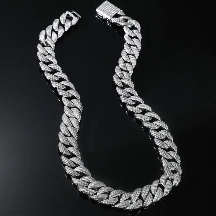 Cuban Chain (15 MM) Iced Lock