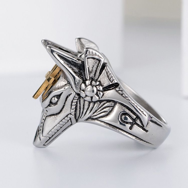 Crossed Wild Spirit Ring