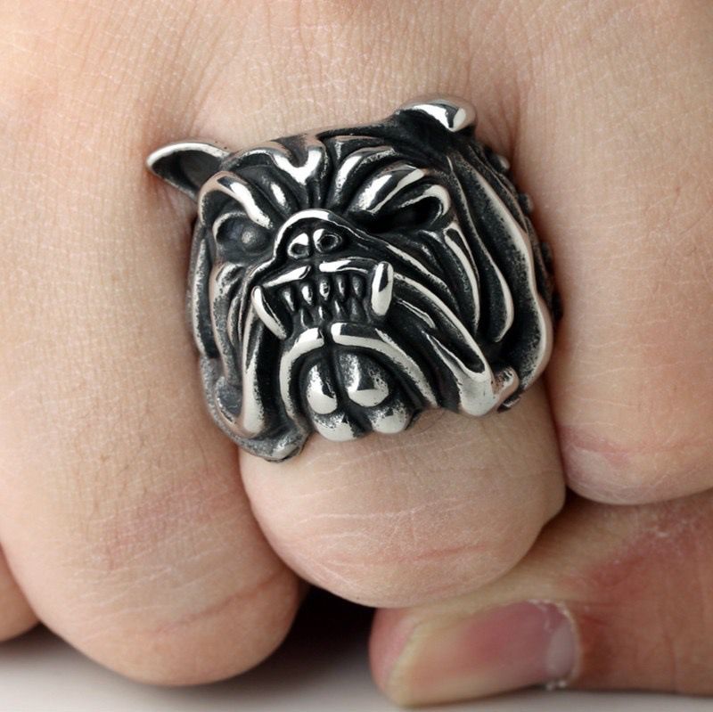 Bulldog Men's Ring