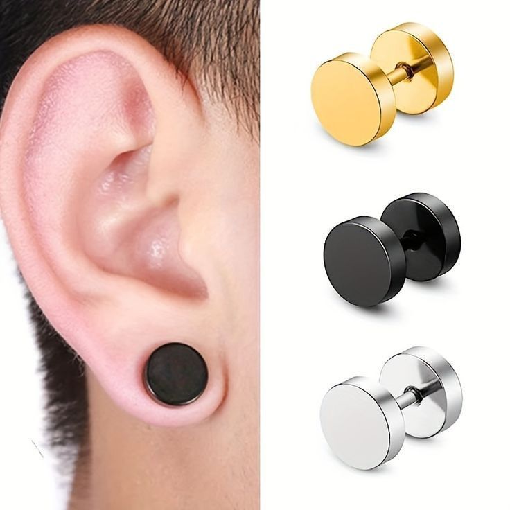 Round-Shaped Men's Studs