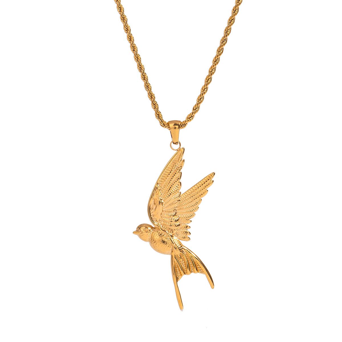 Wings Of Freedom Necklace (18K Gold Plating)