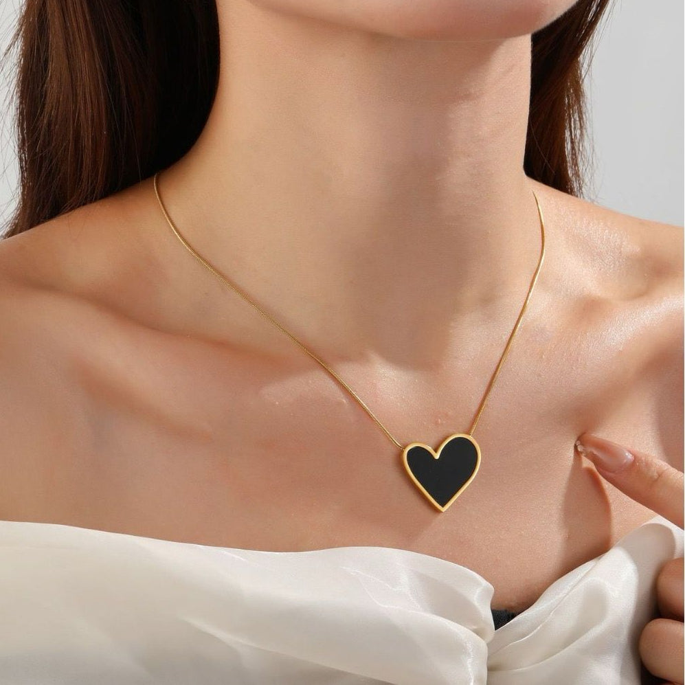 Love Heart Pendant Necklace