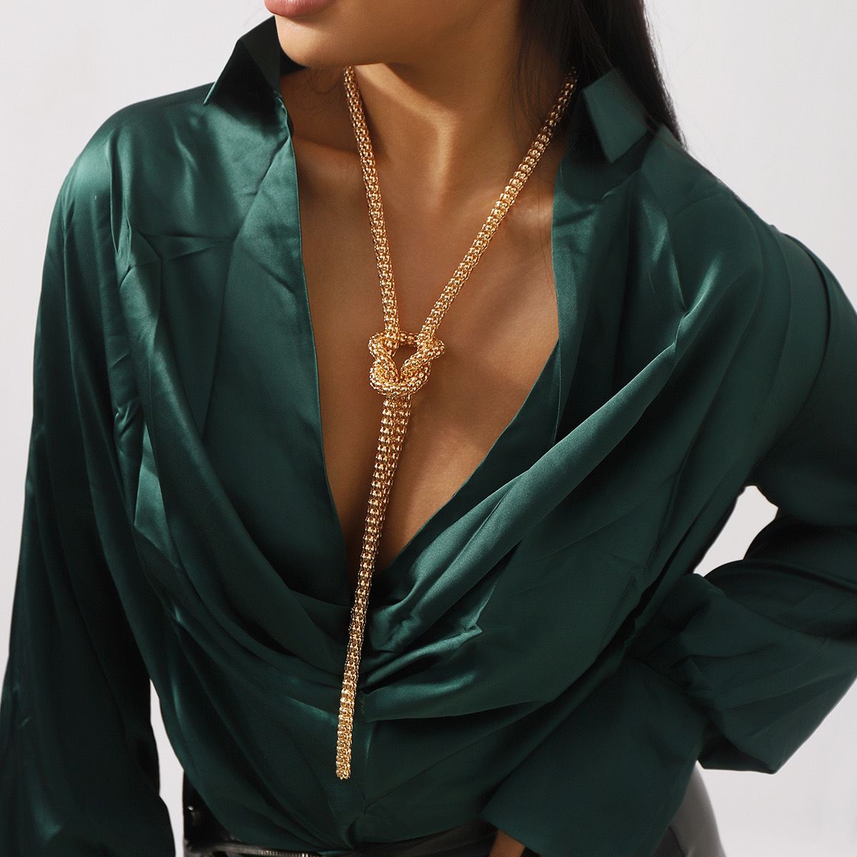 Bold Thick Chain Necklace