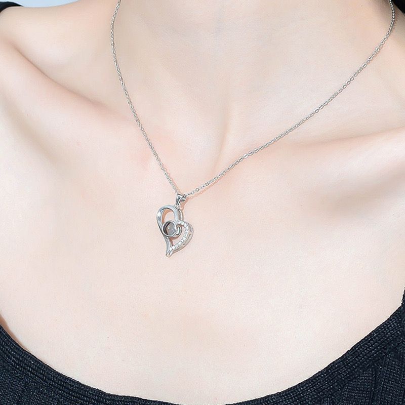 Precious Heart Pendant Necklace