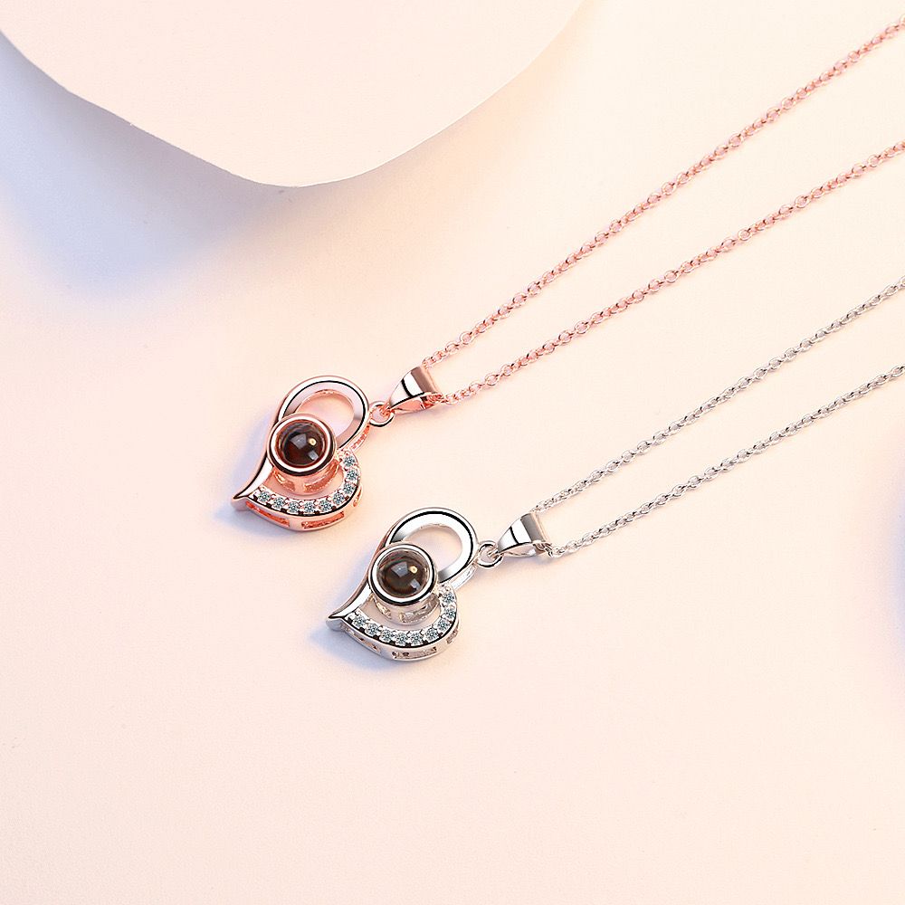 Precious Heart Pendant Necklace