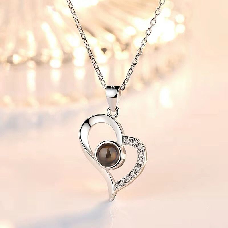 Precious Heart Pendant Necklace