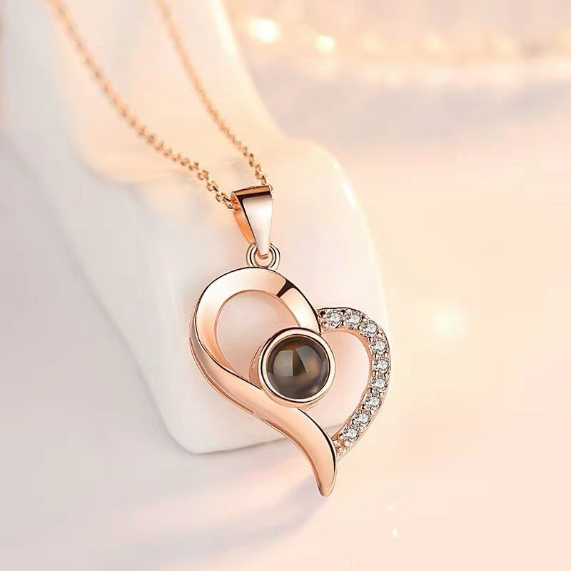 Precious Heart Pendant Necklace