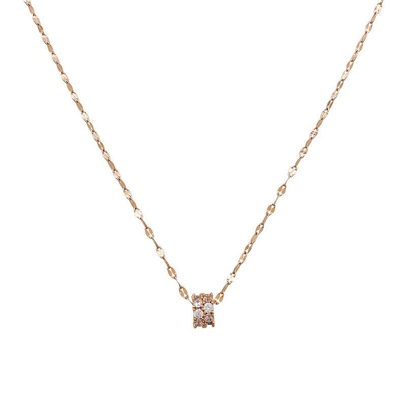 Sophisticated Gold Pendant Necklace