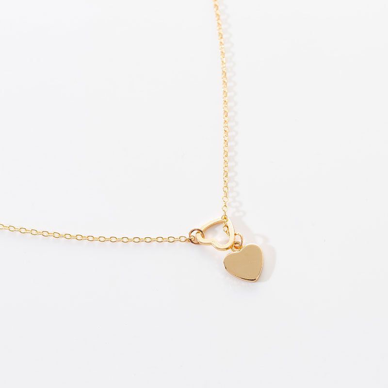 Heart in Heart Pendant Necklace