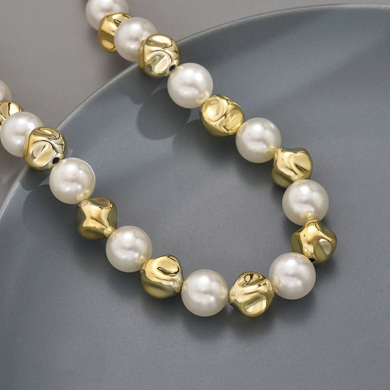 Bold Pearl Statement Necklace