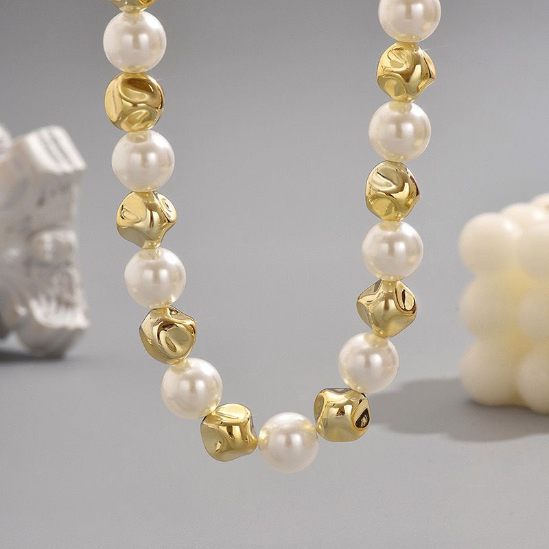 Bold Pearl Statement Necklace