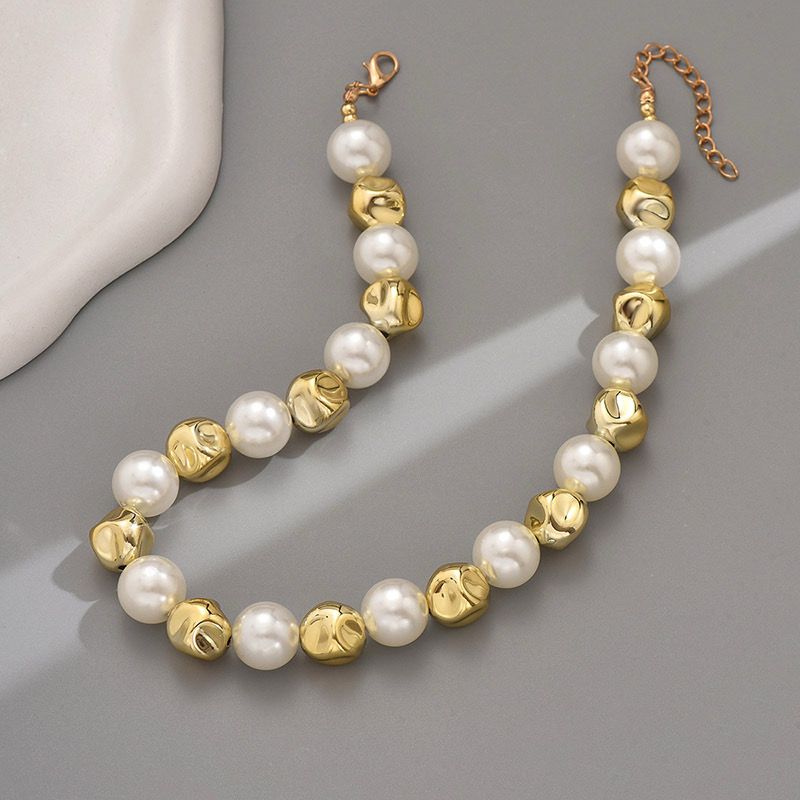 Bold Pearl Statement Necklace