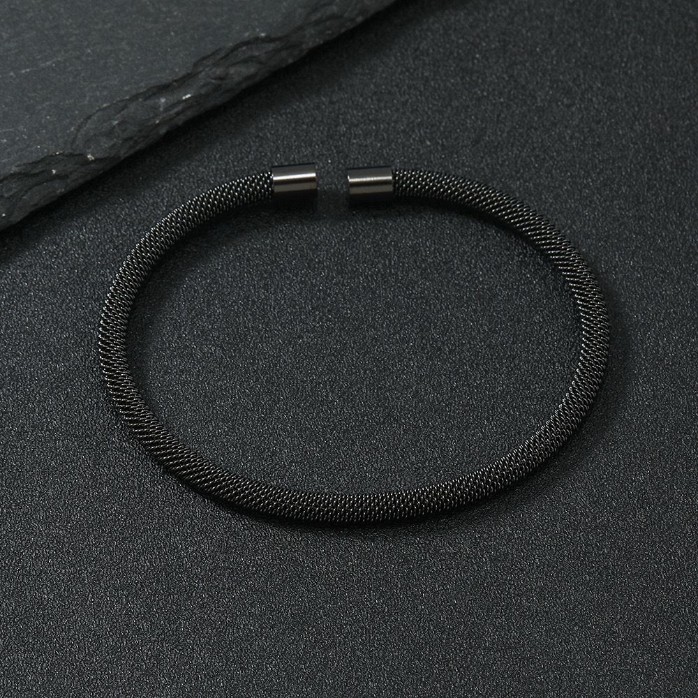 Elegant Mens Bracelet - 4MM