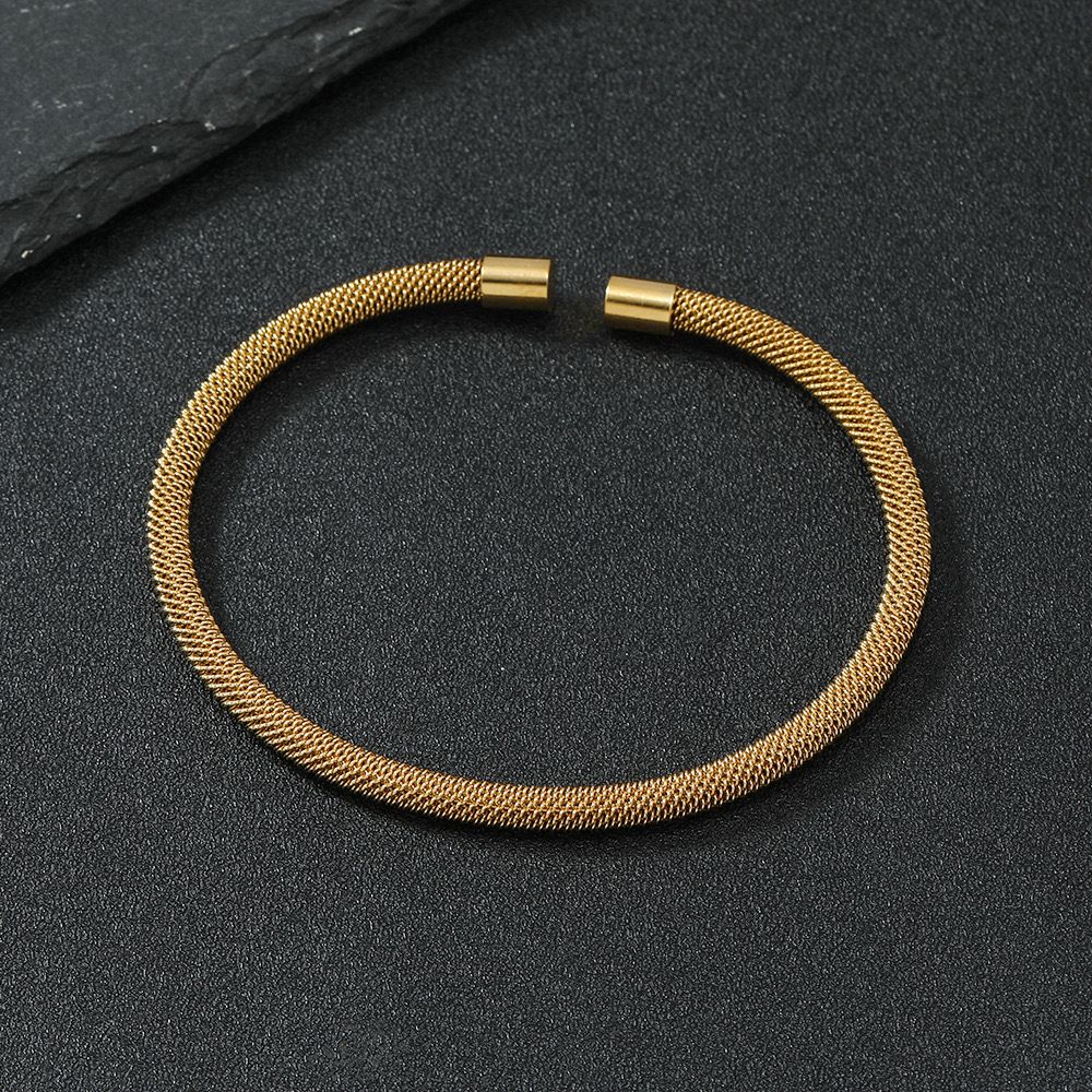 Elegant Mens Bracelet - 4MM