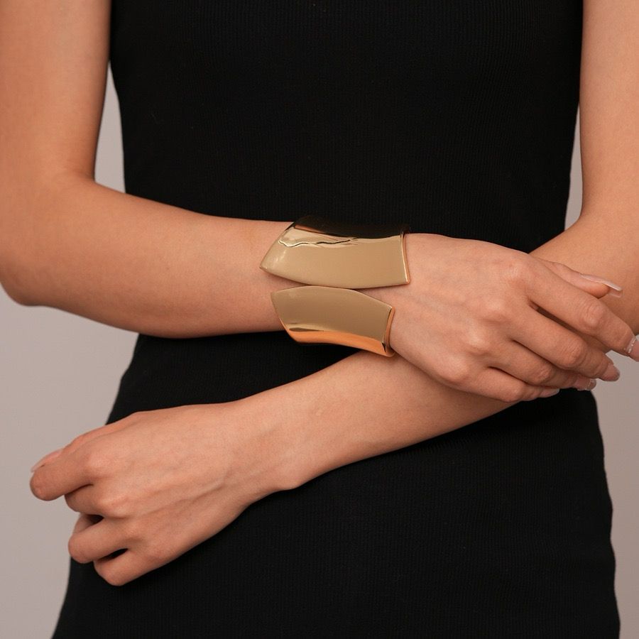 Metal Designer Cuff Bracelet