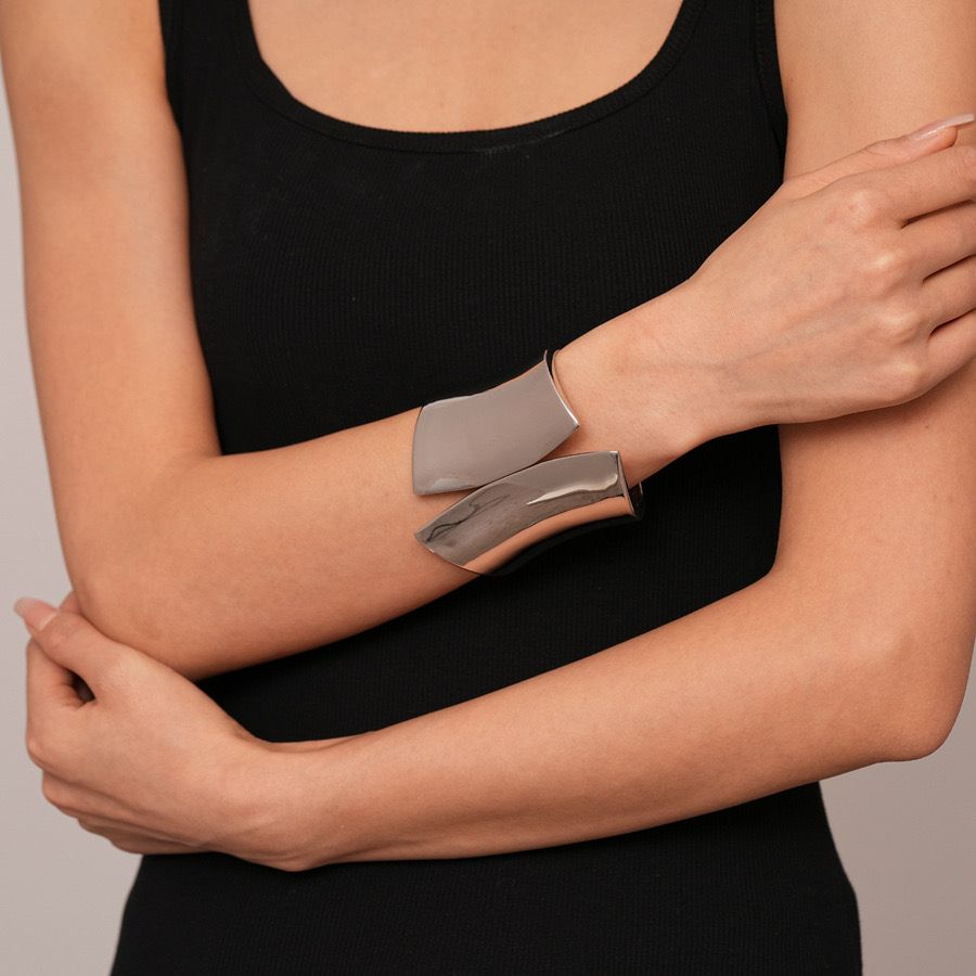 Metal Designer Cuff Bracelet