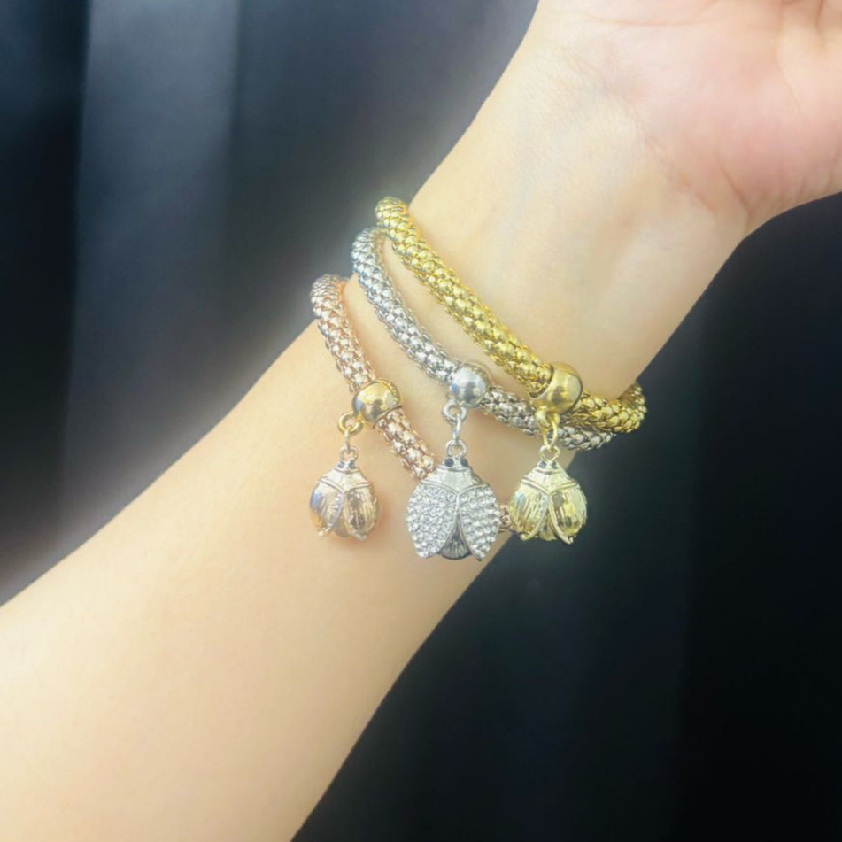 Trio of Bee Bracelet (Set Of 3)