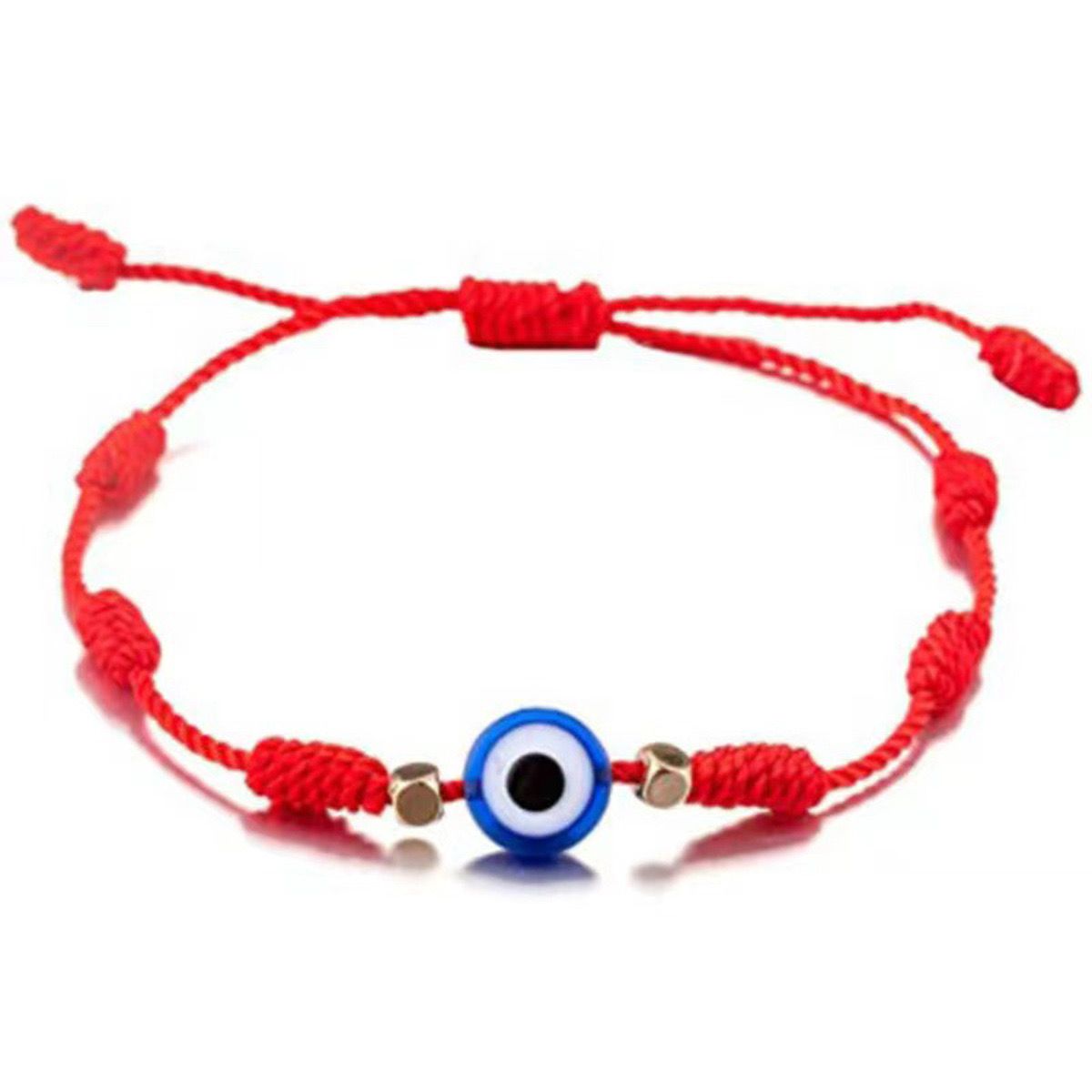 Red Dori Eye Bracelet (Set Of 3)