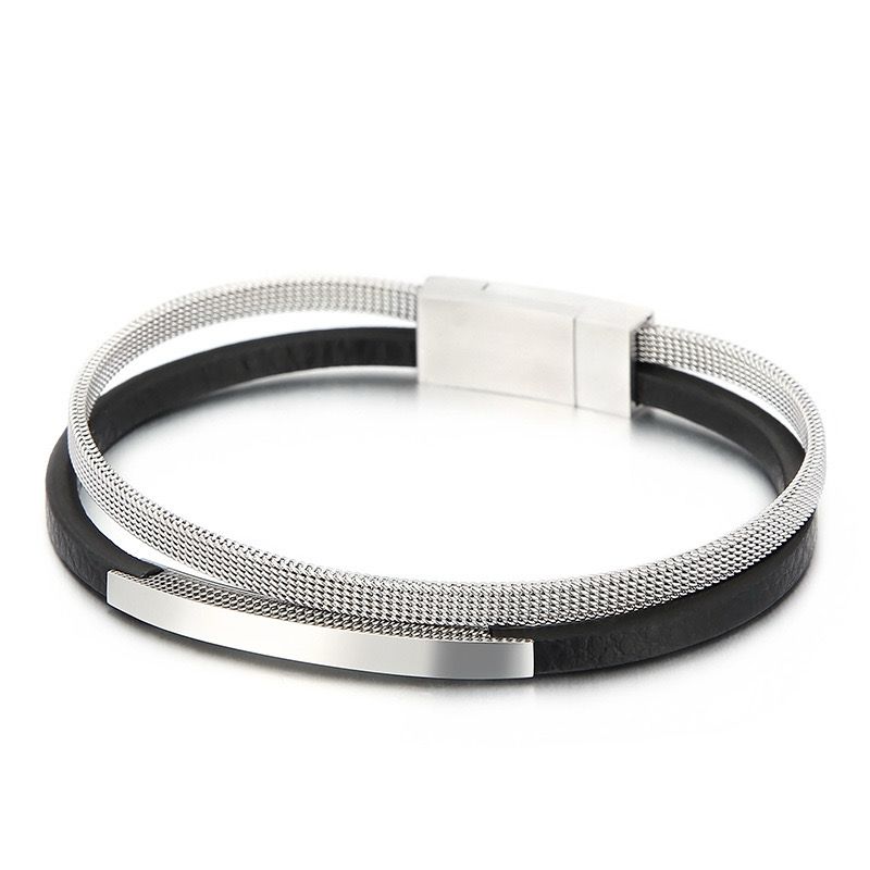 Modern Men's Wristband Bracelet