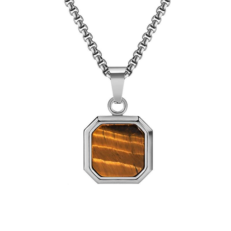 Tiger Eye (Pendant + Chain)