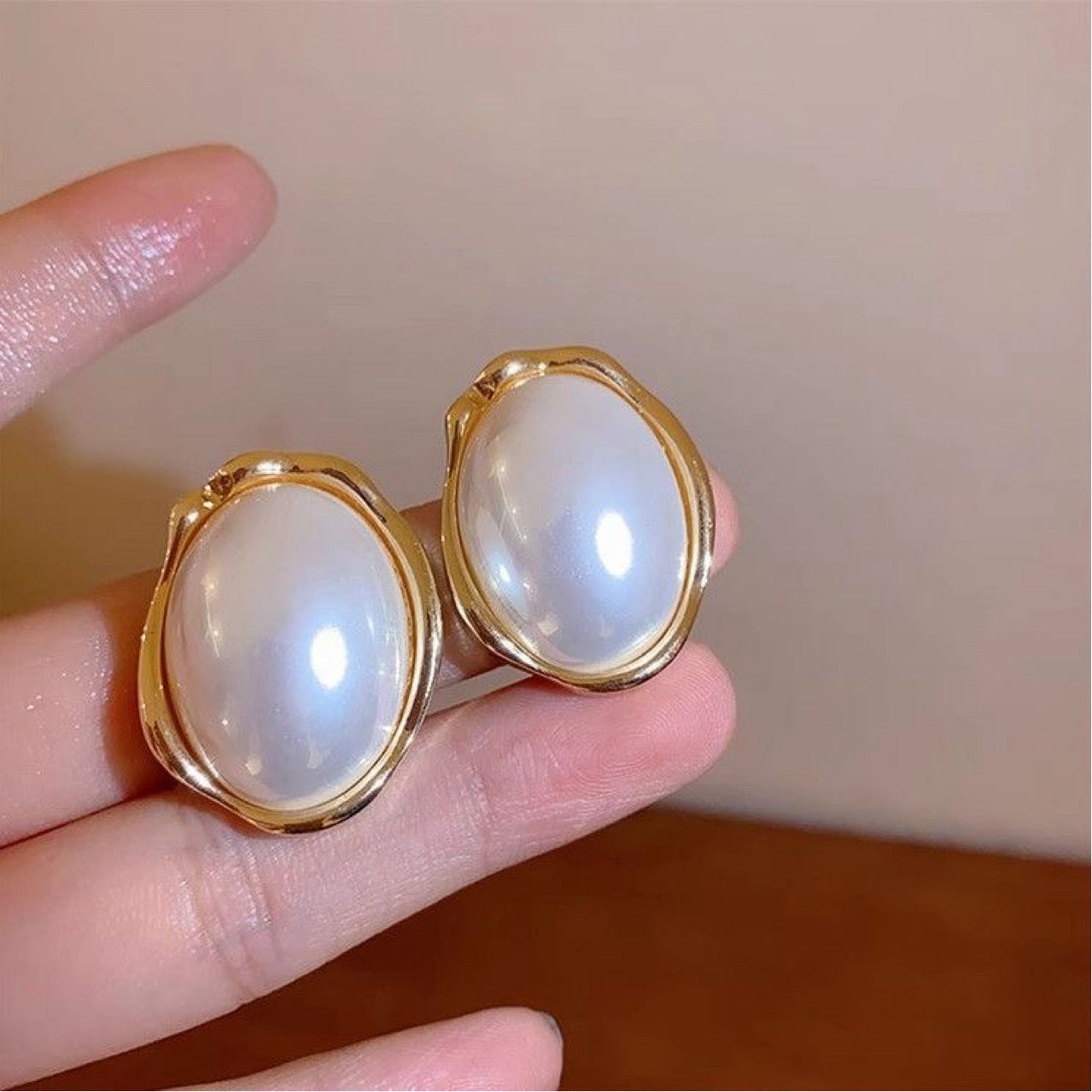 Bold Pearl Earrings