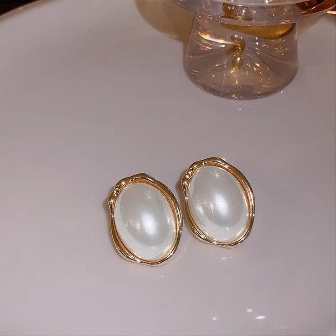 Bold Pearl Earrings