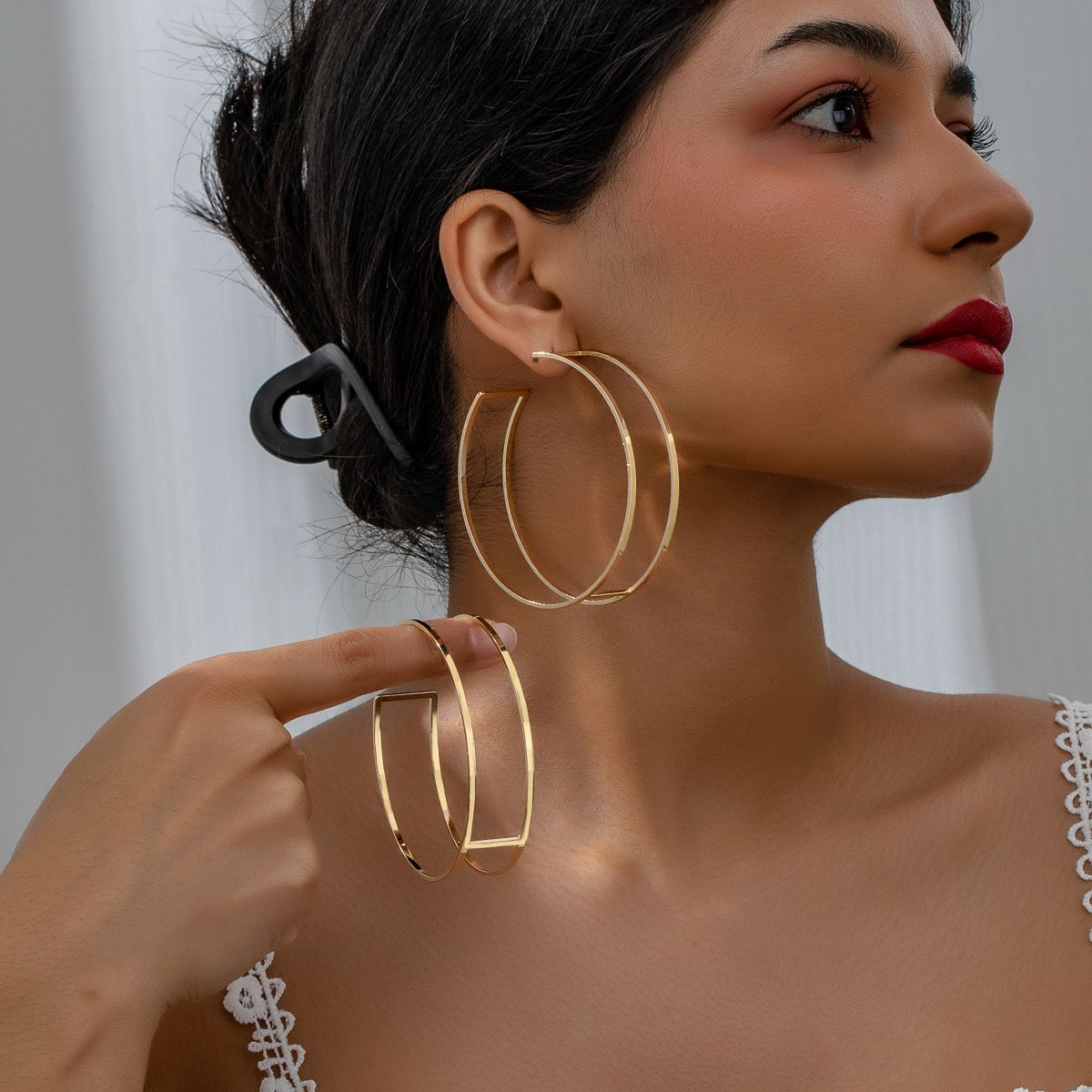 Bold Hoop Earrings