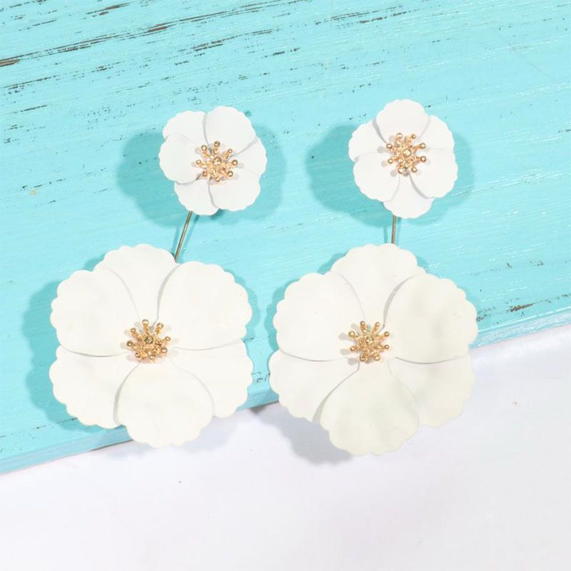 White Blossom Earring